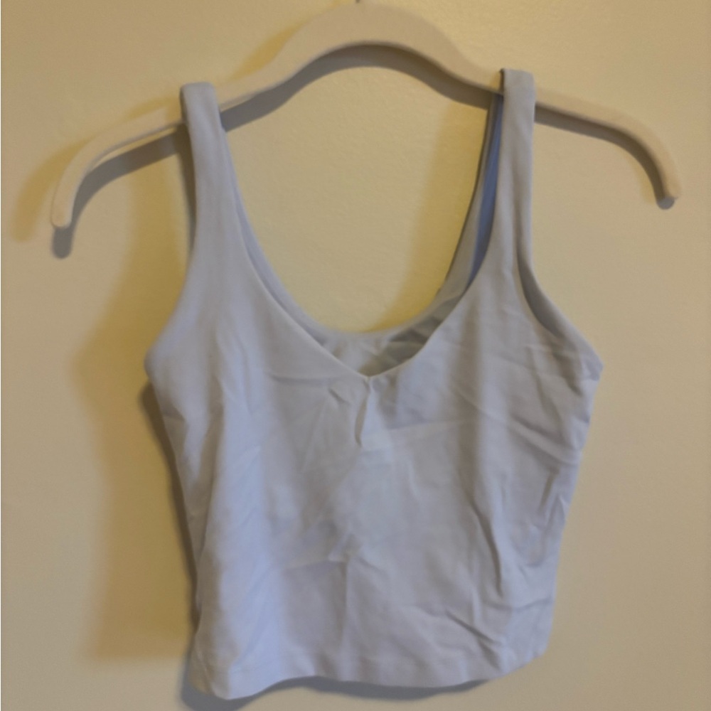 lululemon athletica Light Blue Tank Top